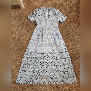 Endless Rose Light Blue Lace Dress
